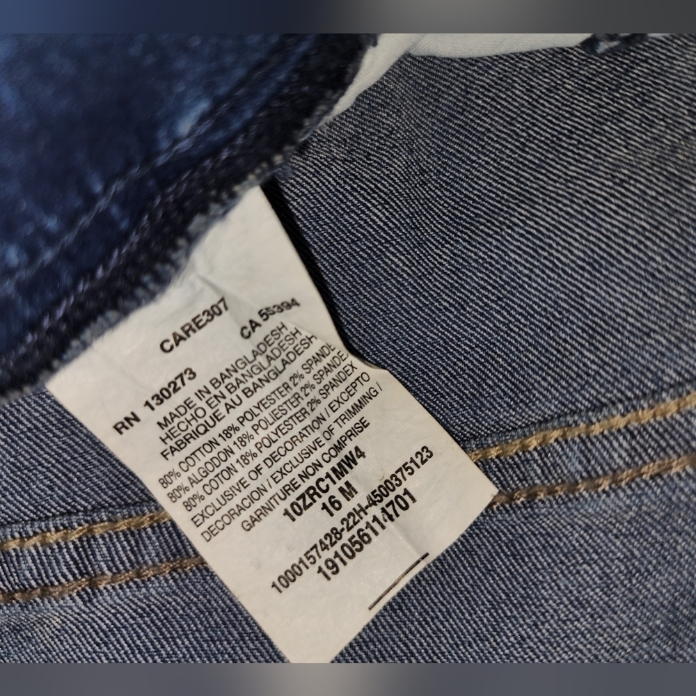 LEE RIDER INDIGO JEANS - Picture 6 of 6